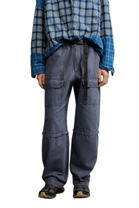 Мужские брюки Desigual Long Cotton, цвет: Синий
