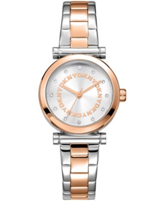 Women's Essentials Quartz Two-Tone Stainless Steel Bracelet Watch 28mm