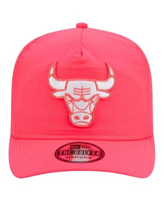 Men's Pink Chicago Bulls Injection Everyday Golfer Adjustable Hat