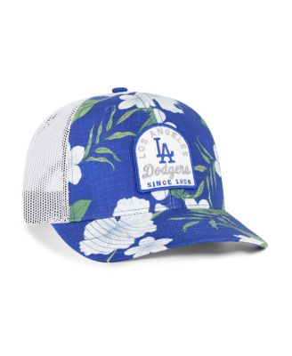 Men's Royal Los Angeles Dodgers Tei Beachside Adjustable Trucker Hat