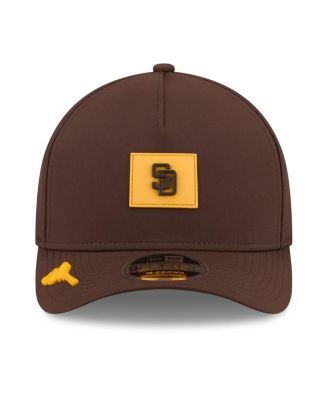 Men's Brown San Diego Padres 2026 Clubhouse 9FORTY A-Frame Adjustable Hat