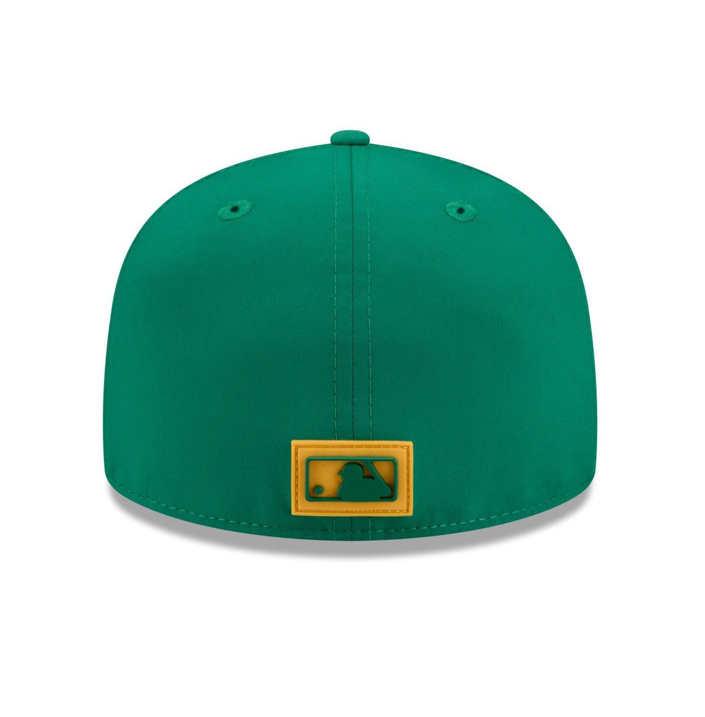 Мужская кепка New Era Green Athletics 2026 Clubhouse Alternate 59FIFTY Fitted Hat — фото 4