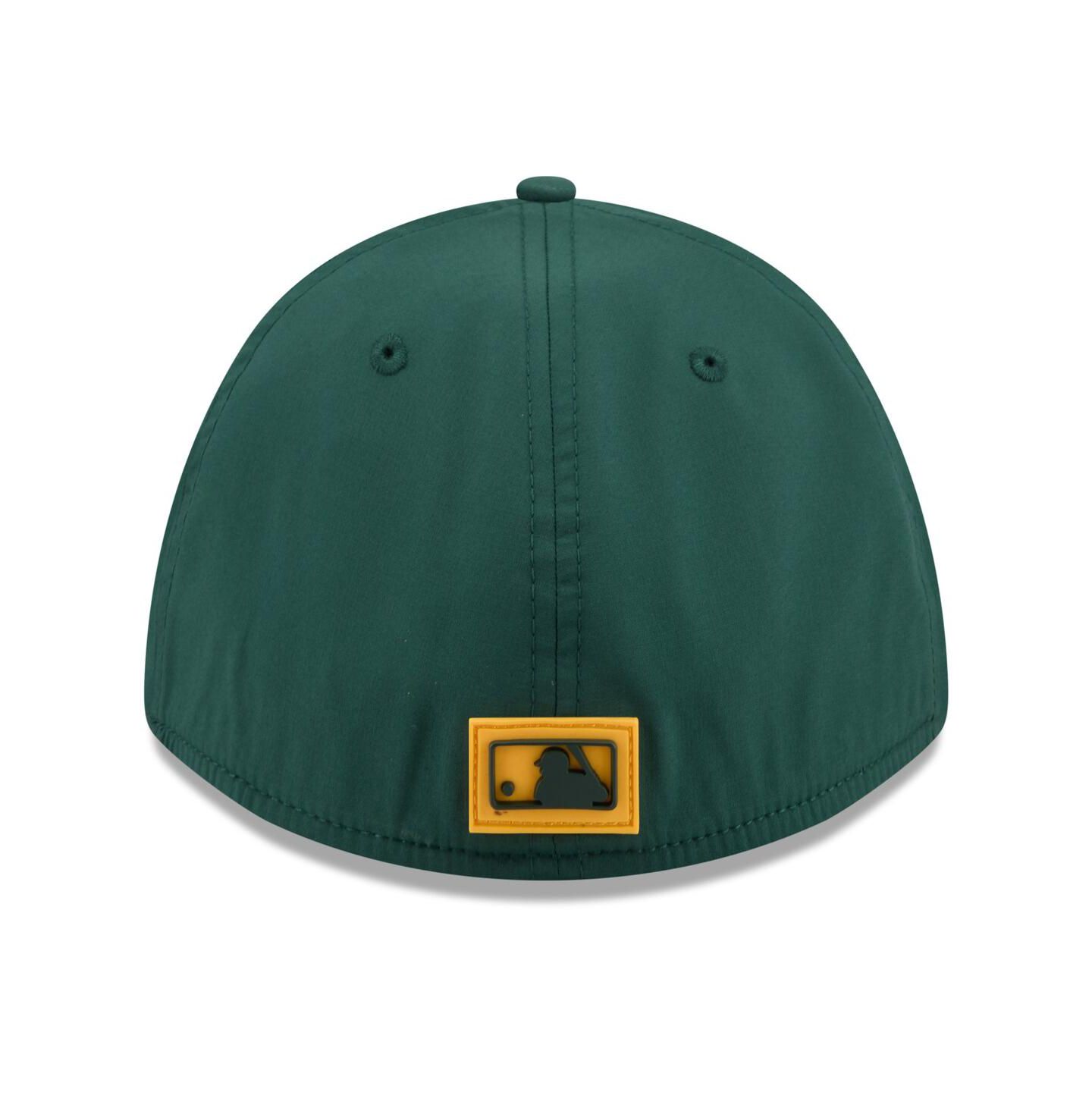 Мужская кепка New Era Green Athletics 2026 Clubhouse M-Crown 39THIRTY Flex Hat — фото 4