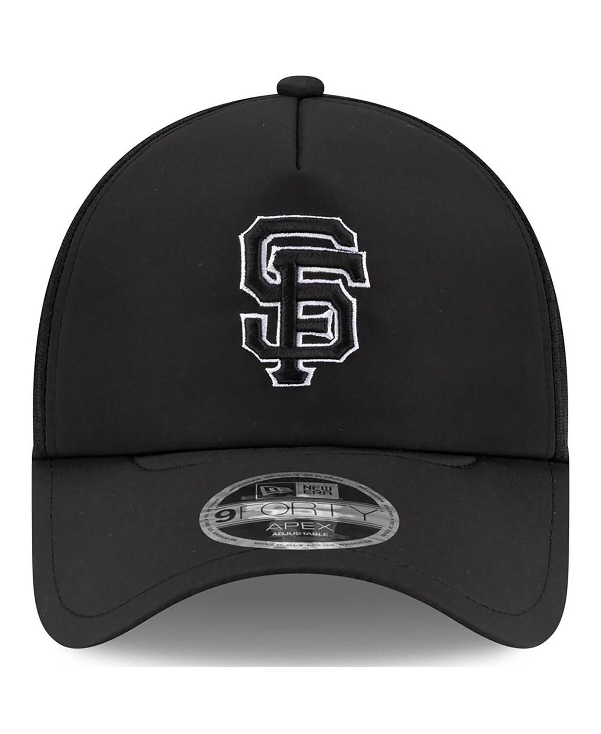 New Era Men's San Francisco Giants 2026 Batting Practice Apex 9FORTY Adjustable Trucker Hat