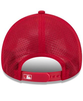 Men's Red Toronto Blue Jays 2026 Batting Practice Alternate Apex 9FORTY Adjustable Hat