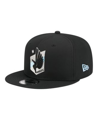 Men's Black Minnesota United FC 2026 Jersey Hook 9FIFTY Snapback Hat
