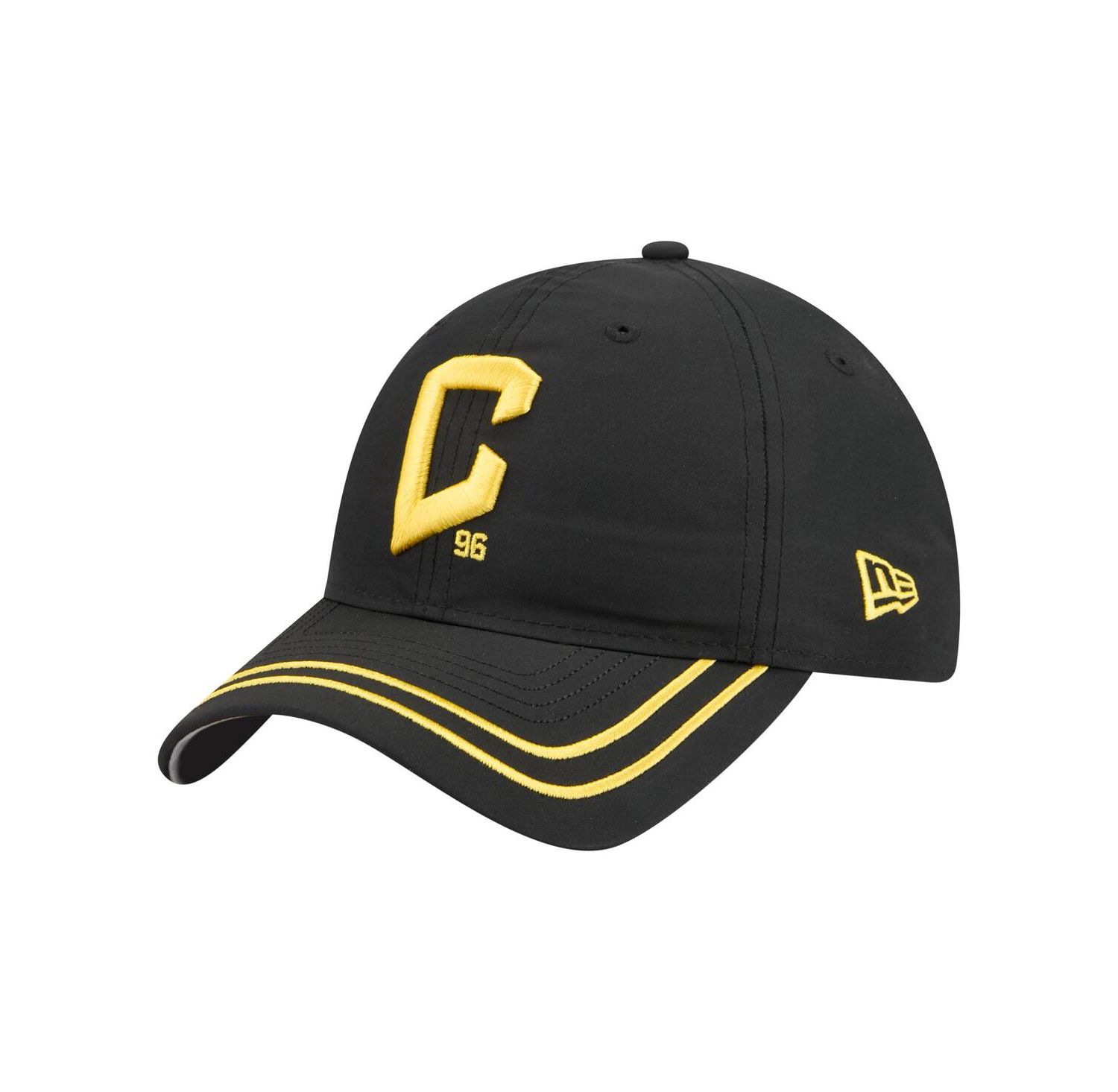 Men's Black Columbus Crew 2026 Jersey Hook 9TWENTY Adjustable Hat