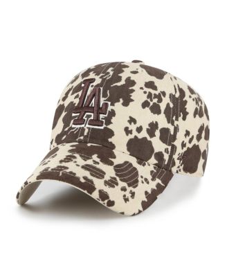 Women's Natural Los Angeles Dodgers Bessie Clean Up Adjustable Hat