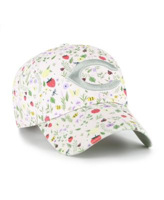 Big Girls Light Pink Cincinnati Reds Posey Clean Up Adjustable Hat