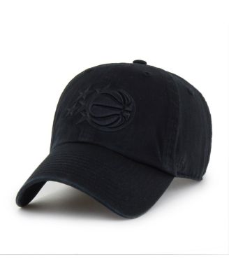 Men's Orlando Magic Black on Black Clean Up Adjustable Hat