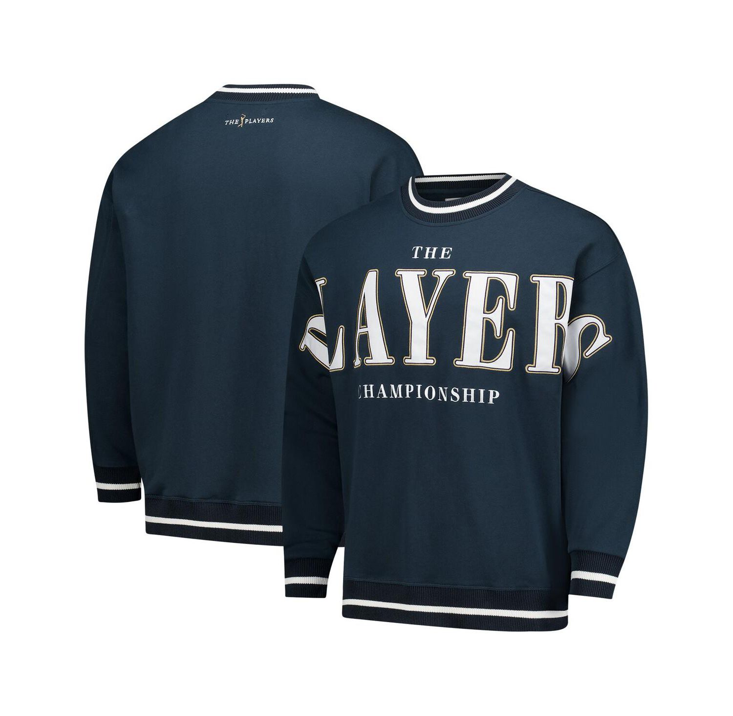 Men's Navy THE PLAYERS Oversized Graphic Sweatshirt