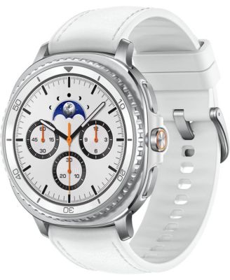 Samsung Galaxy Watch8 Classic Stainless Steel Smartwatch 46mm Bt - (2025, Sm-L500NZWAXAA) - White