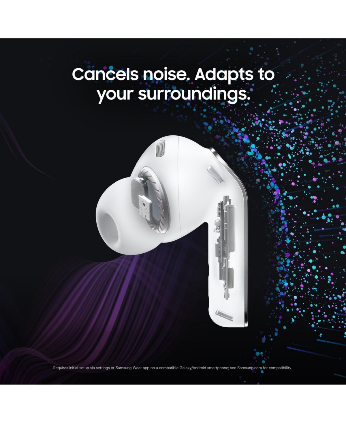 Samsung Galaxy Buds4 Pro Bluetooth Wireless Earbud Headphones -(Us Version Sm-R640NZKAXAR)