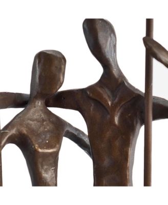 Couple on a Swing Bronze Sculpture