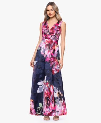 strapless open back dress Hot Pink Chloe Dress main image 1