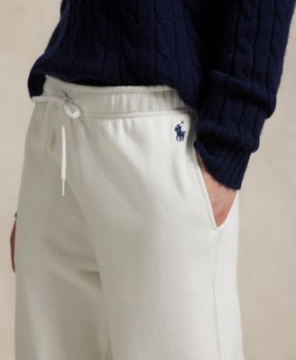 Women's Drawstring Fleece Wide-Leg Sweatpant