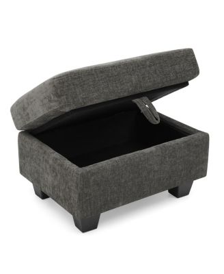 Recliner Sofa with USB Stand Storage Ottoman