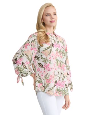 Women's Collared Long-Sleeve Shirt