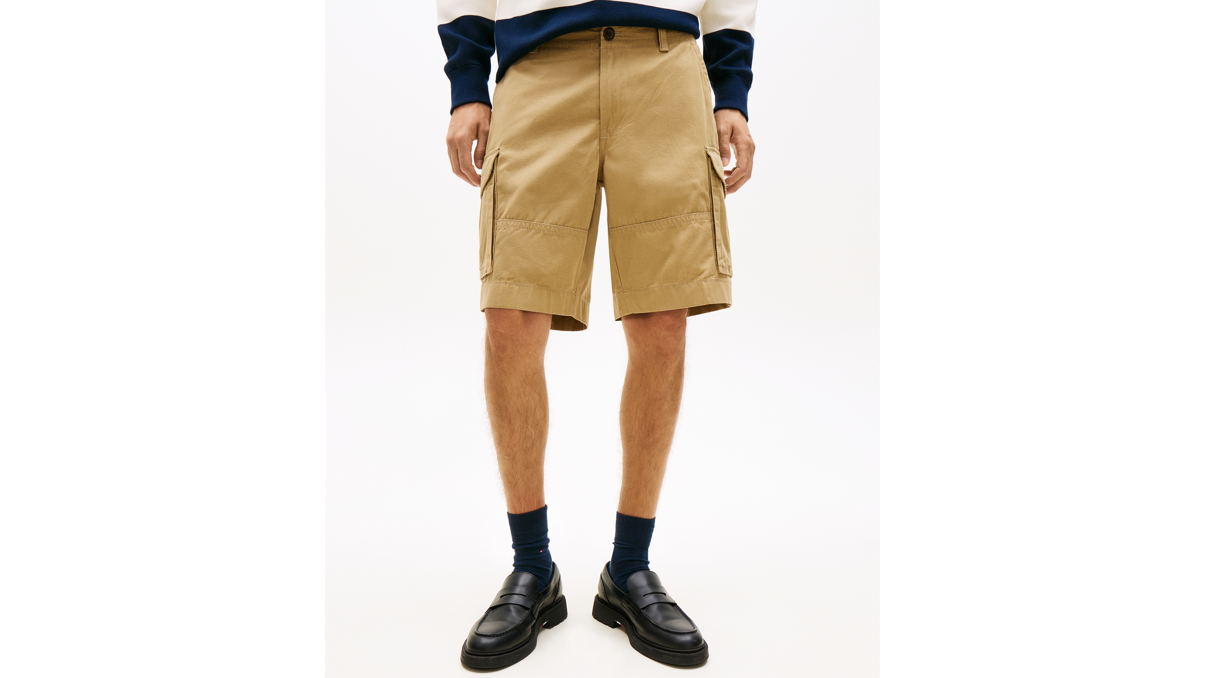 Tommy Hilfiger Men's Essential 10" Solid Cargo Shorts