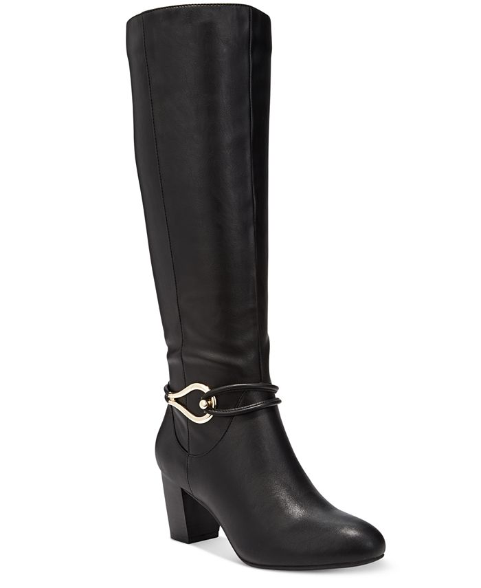 Karen Scott Gaffar Dress Boots Created for Macy s Macy s