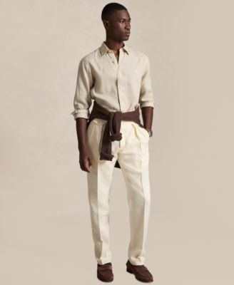 Men's Classic-Fit Linen Shirt	