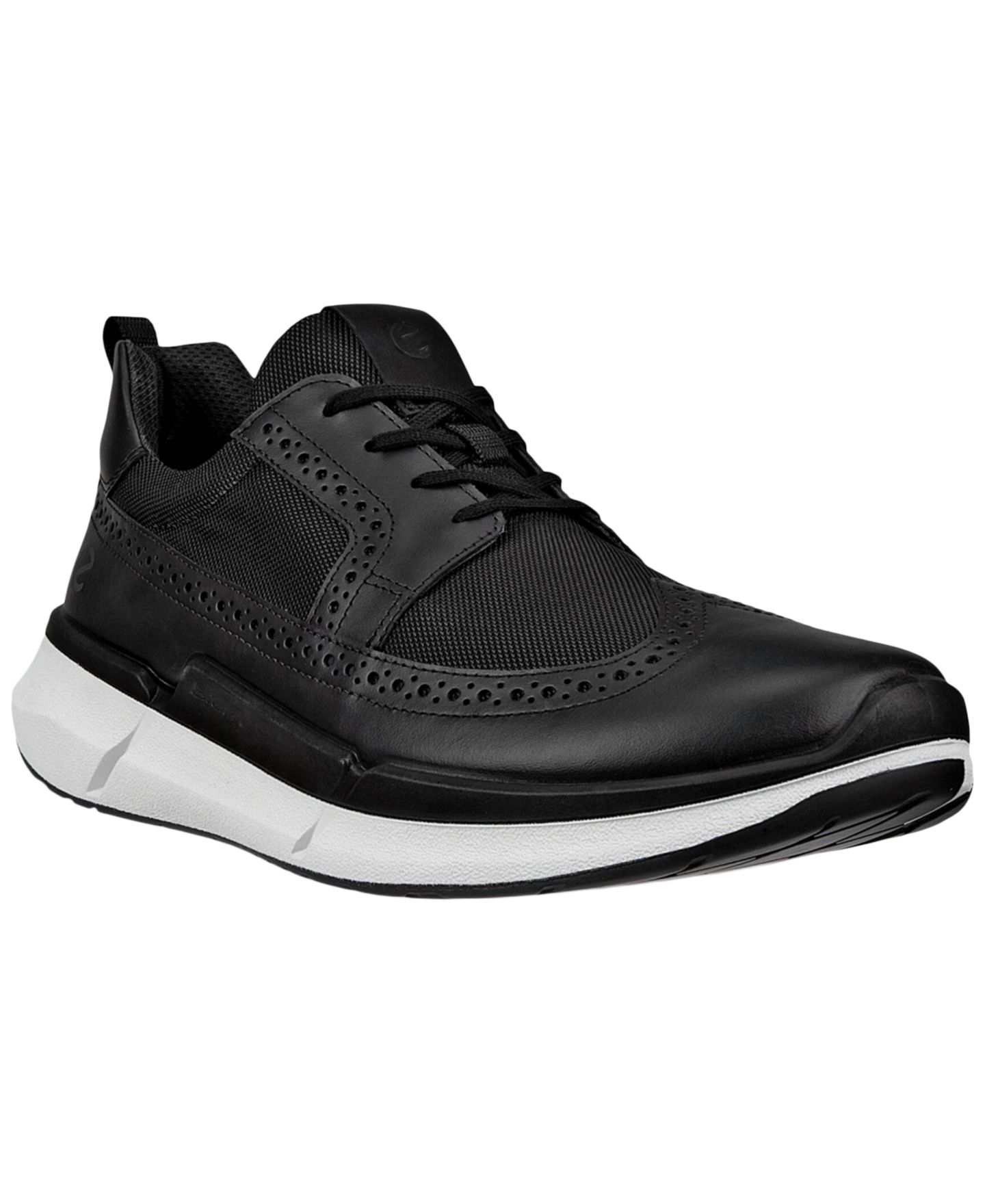 Мужские кроссовки Ecco Biom 2.2 Brogue, цвет: Чёрный — фото 1