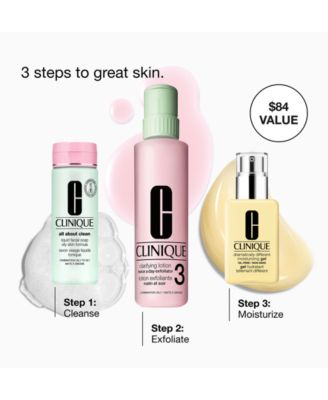 3-Pc. Healthy Skin 3-Step System Set