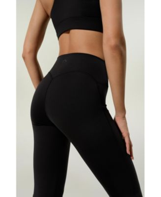 Women's Contour High Rise Flared Drape Flow Leggings