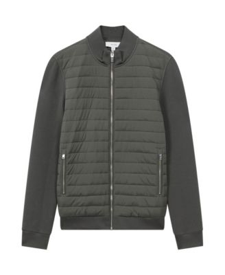 Men's Hybrid Quilt and Interlock Zip Jacket