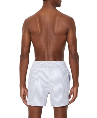 Men's Seersucker Stripe Swim Shorts