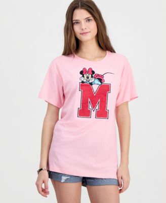 Juniors' Chenille-Embroidered T-Shirt