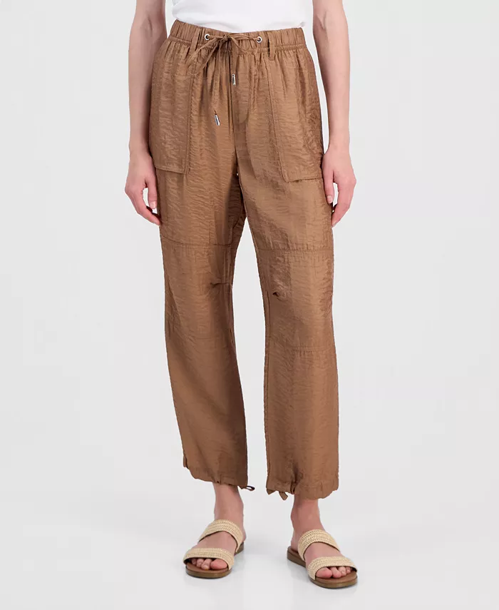 Women's Relaxed Straight-Leg Drawstring Pants - thumbnail 6