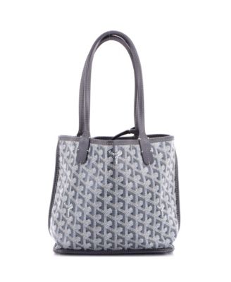 Mini Anjou Reversible Tote Coated Canvas