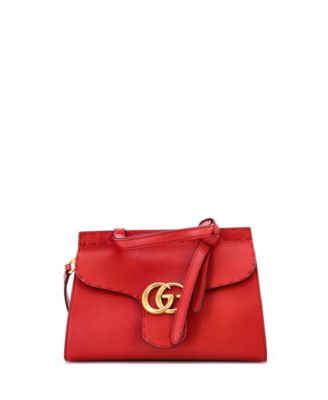 Mini GG Marmont Top Handle Bag Leather