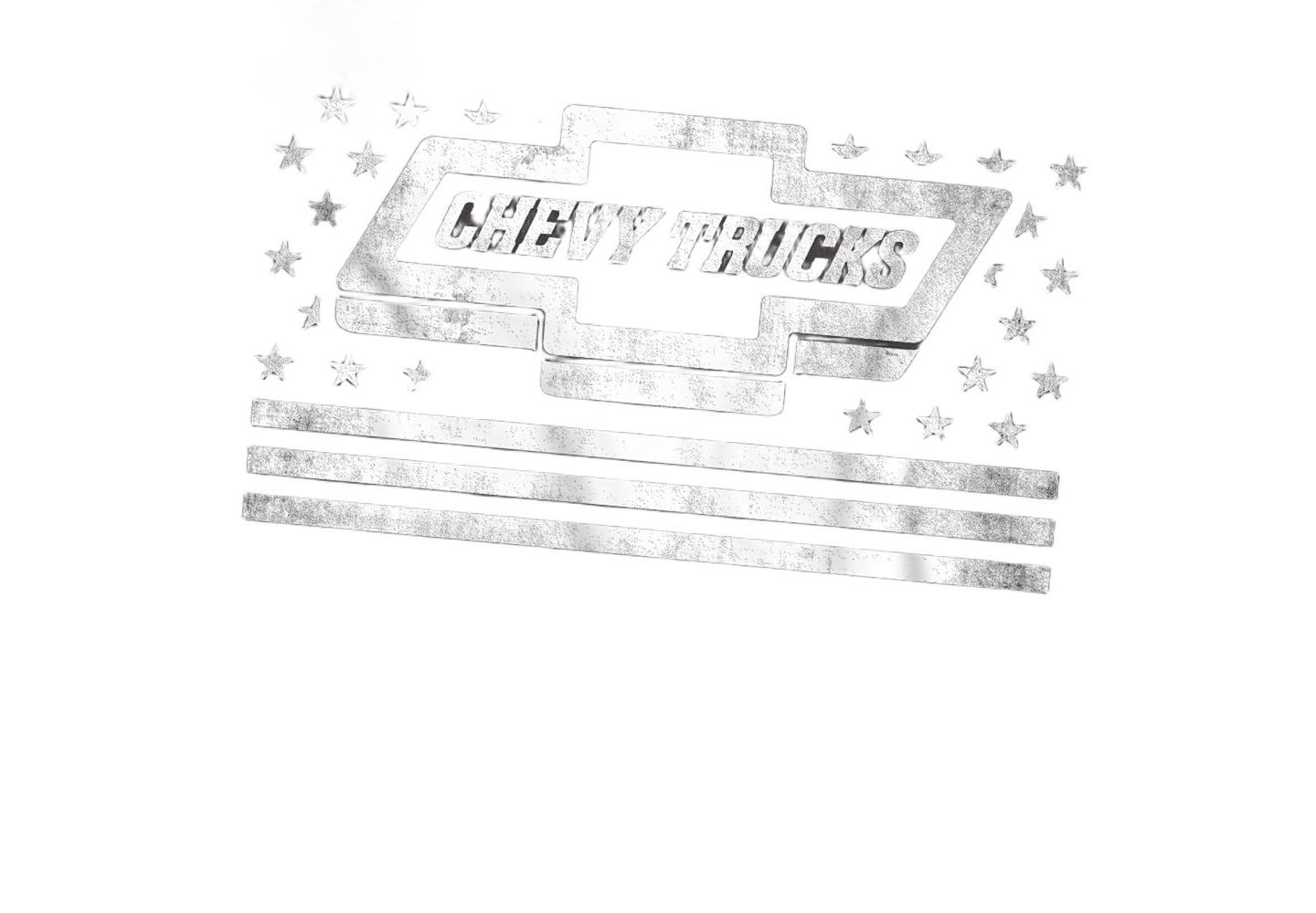 Мужская футболка Corvette Chevrolet Trucks USA Flag, цвет: Угольный — фото 2