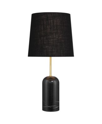 Ben Modern Glam Small Cylinder Table Lamp, 25" High