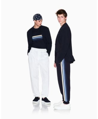 Men's 4 Stripes Short Sleeve Jersey T-Shirt