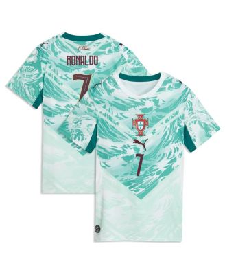 Women's Cristiano Ronaldo Green Portugal National Team 2026 Away Replica Jersey