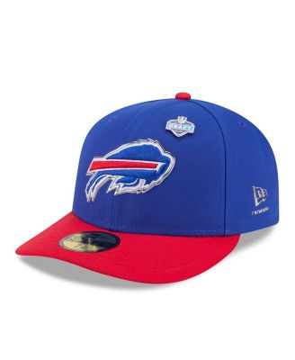 Men's Royal/Red Buffalo Bills 2026 NFL Draft Pre-Curved 59FIFTY Fitted Hat