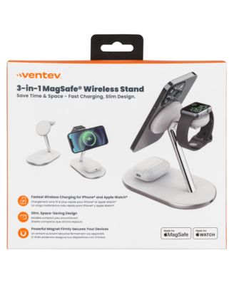 15W ULTRAFAST 3-in-1 Wireless Charging Stand