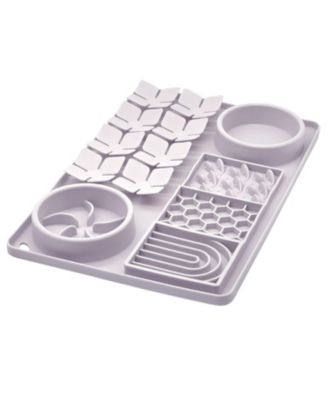 Silicone Slow Feeder Lick Mat Interactive Puzzle Toy for Dogs & Cats