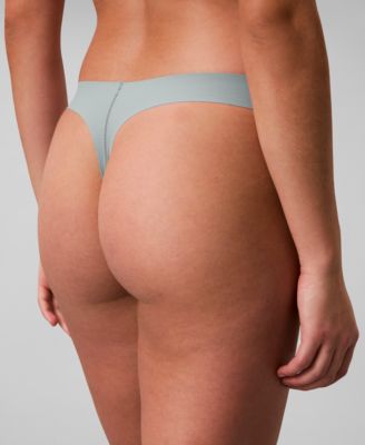 Women's Invisibles Microfiber Stretch Thong Underwear D3428