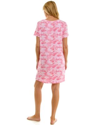 Women's Short-Sleeve Sleep Shirt