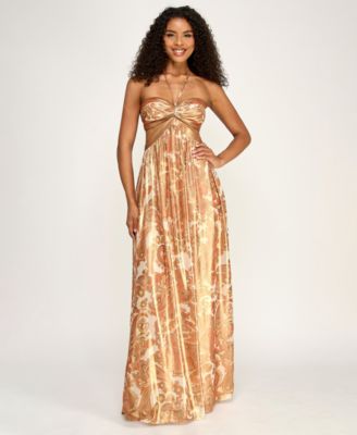 thierry mugler gold dress Outstanding Fall 1986 Thierry Mugler Pleated Metallic Gold Lurex Pleat –  Shrimpton Couture main image 1
