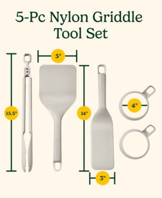 Nylon 5-Piece Griddle Tool Set
