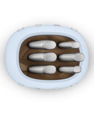 50's Retro Style Aesthetic 7-Pc. Knife Block Set