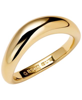 Stevie Gold-Plated Band Ring