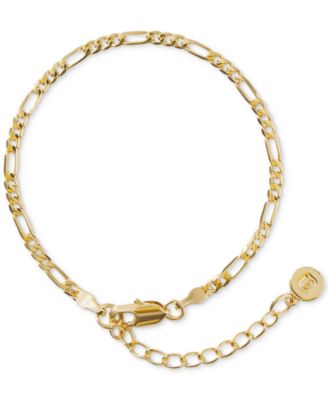 Ana Luisa Elijah Gold-Plated Figaro Chain Bracelet - Gold 65$