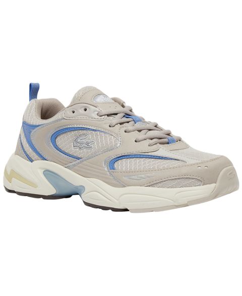 Мужские кроссовки Lacoste Round-Toe, цвет: Молочный белый