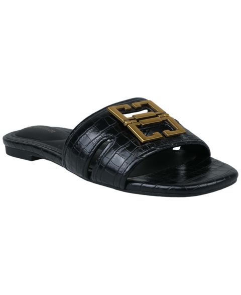 Женские сандалии Giani Bernini Ingridd Slide Flat, цвет: Чёрный